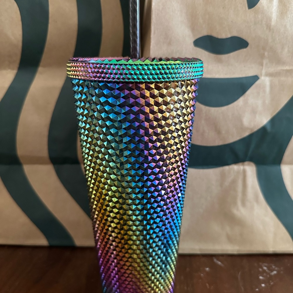 Starbucks Tumbler Oil Slick Studded - Venti 24oz - Fall 2023 - Picture 2 of 5